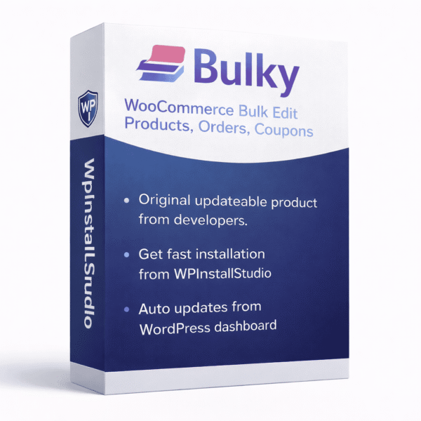 Bulky - WooCommerce Bulk Edit Products, Orders, Coupons