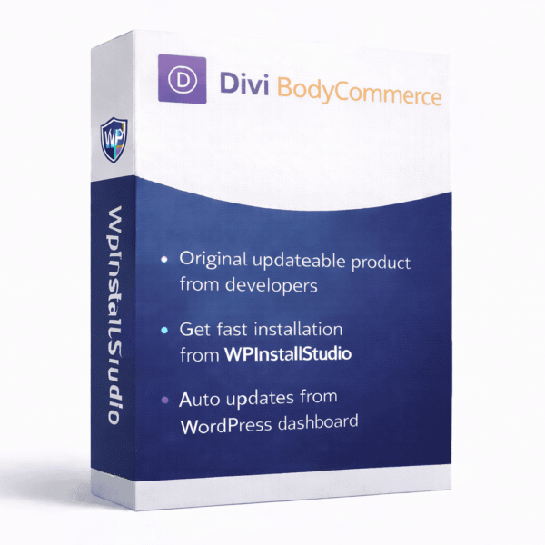 Divi BodyCommerce