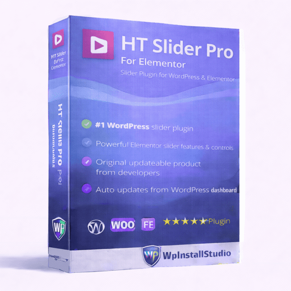 HT Slider Pro For Elementor