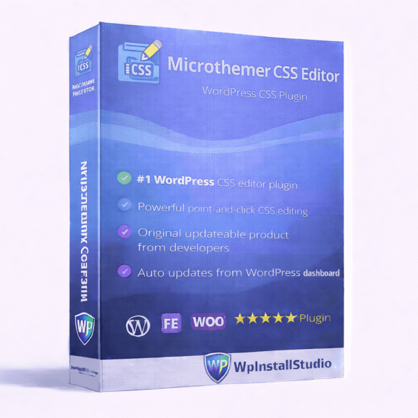 Microthemer CSS Editor