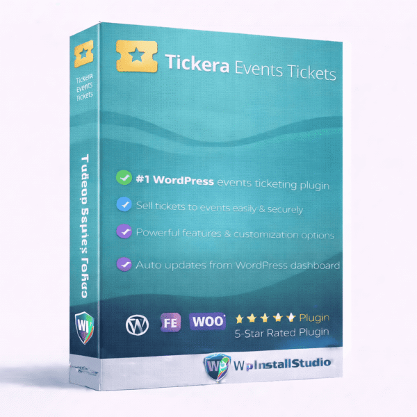 Tickera Events Tickets & All Addons